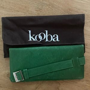 Kooba Never used Green clutch wallet